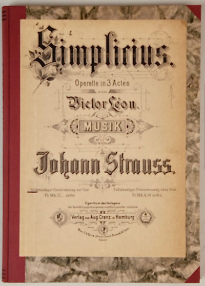 Simplicius. [Piano-vocal score]