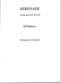 SERENADE. Poems and Prose 1975 - 89