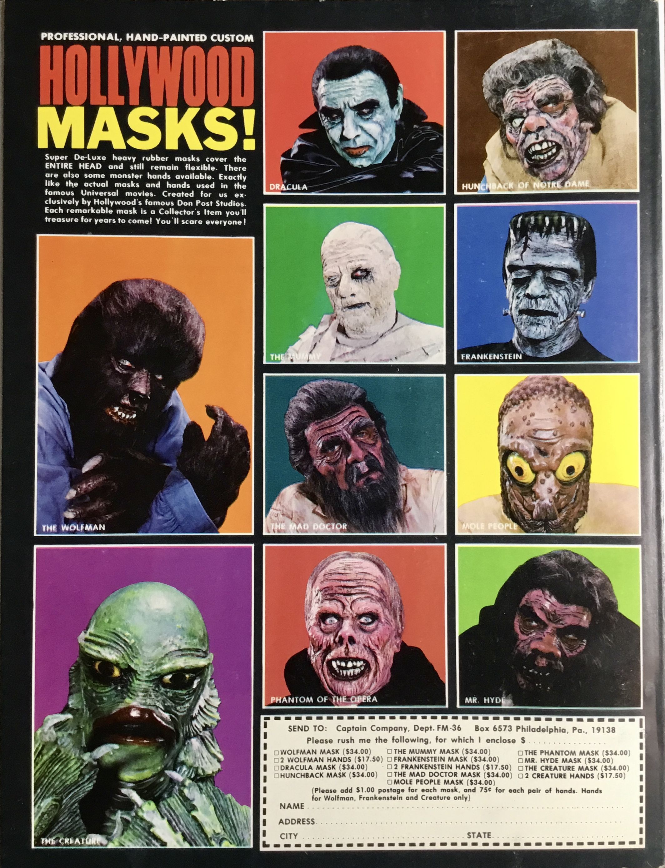 FAMOUS MONSTERS of FILMLAND No. 36 (Dec. 1965) VF by ACKERMAN