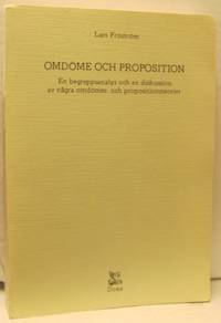 Omdöme och proposition. En begreppsanalys och en…
