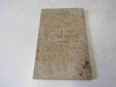 Descriptive Catalogue Frost & Adams Importers of Artist Material, Draughting Papers, Tracing Cloth and Mathematical Instruments