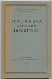 Function and Taxonomic Importance