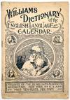 Williams Dictionary of the English Language and Calendar" -- Patent Medicine Advertising Booklet
