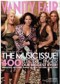 cover of VANITY FAIR 2002 MUSIC ISSUE