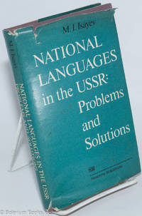 cover of National Languages in the USSR: Problems and Solutions