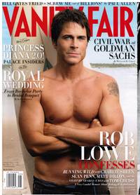 cover of VANITY FAIR - ROB LOWE