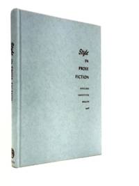 Style in Prose Fiction: English Institute Essays 1958