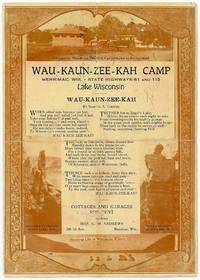 Promotional Pamphlet - Wau-Kaun-Zee-Kah Camp, Merrimac, Wis. State Highways 81 and 113 Lake Wisconsin