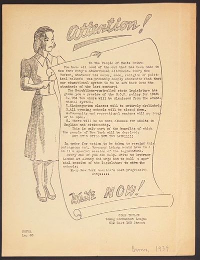 Attention! [handbill]