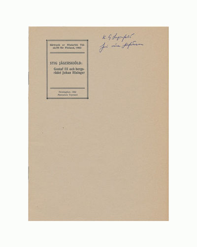 Gustaf III och bergsrådet Johan Hisinger. Några…