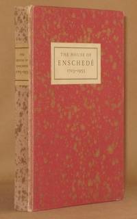 cover of THE HOUSE OF ENSCHEDE 1703-1953
