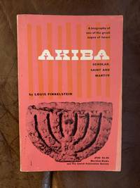 cover of Akiba Scholar, Saint and Martyr