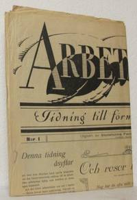 Arbetsmyran N:r 1 Tidning till förmån för de…