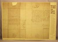 image of King's Order for Lyme Siege. BROADSIDE 16.5x11.5 inches.