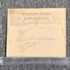ORIGINAL WESTERN UNION CABLEGRAMA