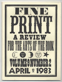 image of Fine Print: Volume 9, Number 2, April, 1983