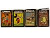 Partial Set of Walt Disney Themed Playing Cards: Pinocchio; Mickey Mouse; The Three Little Pigs; Snow White and the Seven Dwarfs (Vols. 2, 3, 5, 6) (Russell's Popular Games) (Mickey Mouse Library of Card Games 'A Bus Load of Fun' Set)