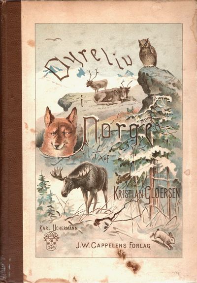 Dyreliv i Norge. Illustrationer af Karl Uchermann.