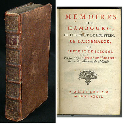 Memoires de Hambourg, de Lubeck et de Holstein,…