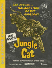 cover of Jungle Cat (Original pressbook for the 1960 film)