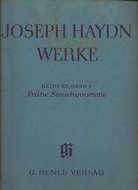 image of Fruehe Streichquartette