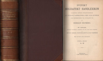 SVENSKT BIOGRAFISKT HANDLEXIKON I-II.