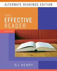 The Effective Reader: Alternate Readings Edition