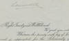 The Edwardian Era Dawns as the Victorian Era Closes: A Summons to the Coronation of Victoria's Son, Edward VII, Signed by Him as King
