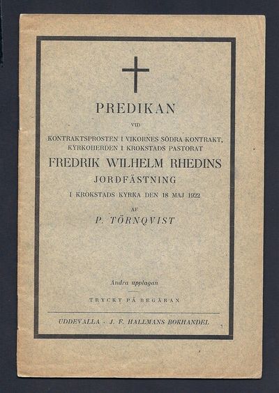 Predikan vid kontraktsprosten i Vikornes södra…
