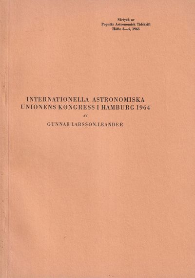 Internationella astronomiska unionens kongress i…
