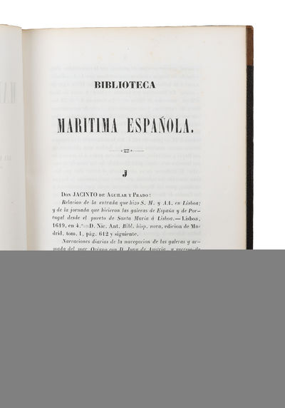 Biblioteca Maritima Espanola, Obra posthuma. 2 Tomos. (photo 5)