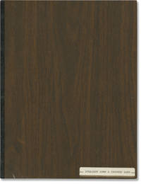 Straight Down a Crooked Lane (Original screenplay for an unproduced film)