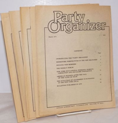 New York: Socialist Workers Party, 1977. Newsletter. Five issues, a complete run for the year, all w...