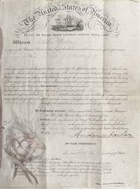 Andrew Jackson Autograph Executive Patent Signed. by Jackson, Andrew - 1835