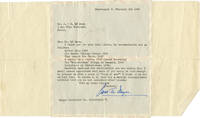 image of Archive of four letters discussing a sound version of The Passion of Joan of Arc