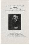 Johnson Society of the Central Region: 1998 annual meeting