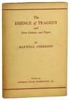 The Essence of Tragedy and Other Footnotes and Papers