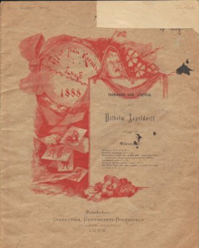 Typer från karnevalen i Lund 1888. Tecknade och…