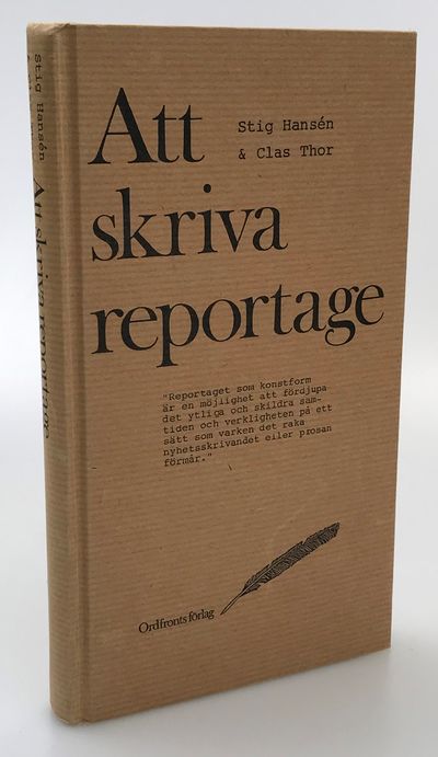 Att skriva reportage.