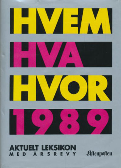 HVEM HVA HVOR
