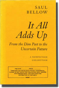 image of It All Adds Up: From the Dim Past to the Uncertain Future