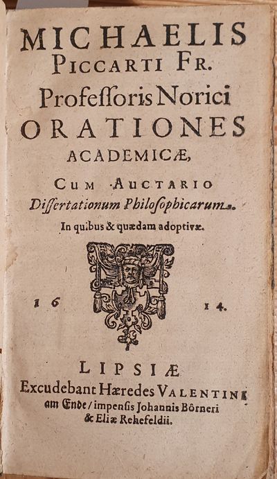 Michaelis Piccarti Fr. Professoris Norici…