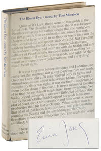 THE BLUEST EYE: A NOVEL - ERICA JONG&#039;S COPY, SIGNED by Morrison, Toni - 1970