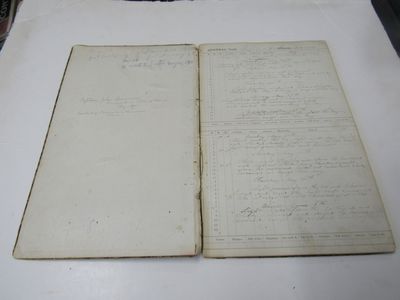 Ship's Log belonging to Captain John Lawrence of Maine 1884