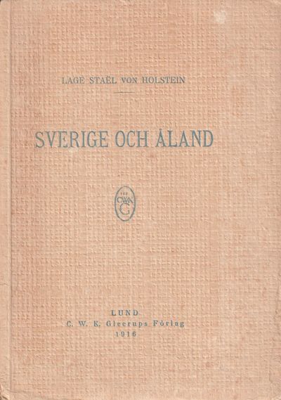 Sverige och Åland. En folkrättslig överblick.…