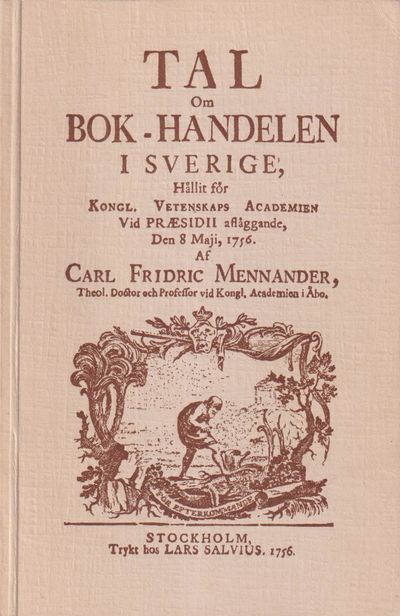 Tal om bokhandelen i Sverige, hållit för Kongl.…