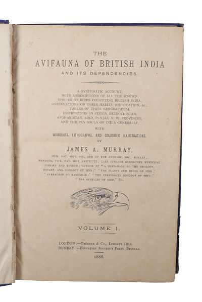 The Avifauna of British India and its dependencies. A systematic Account with Descriptions of all known Species of Birds inhabiting British India...Habits, Nidification, &c... 2 vols. (photo 2)