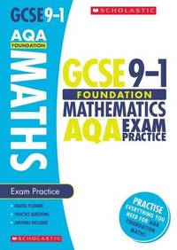 GCSE Foundation Maths AQA Practice Book. Perfect for Home Learning and includes a free revision...