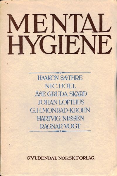 Mentalhygiene. Utgitt av Mentalhygienisk…