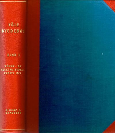 Våle bygdebok. Første bind. Gårds- og slektshistorie. Første del. (photo 2)
